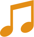 music note float icon